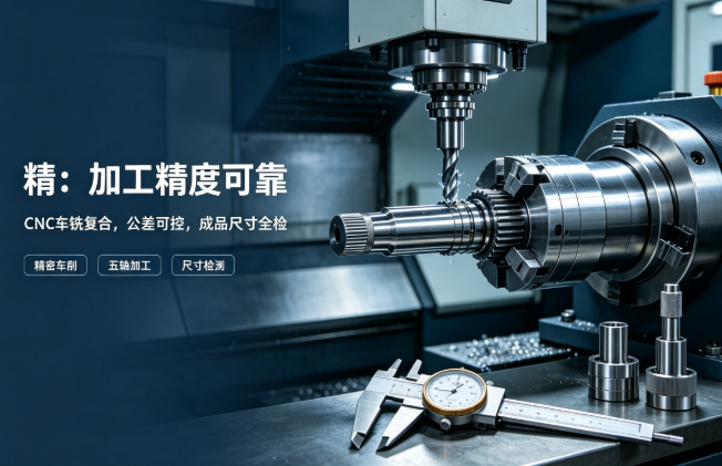 精：加工精度可靠