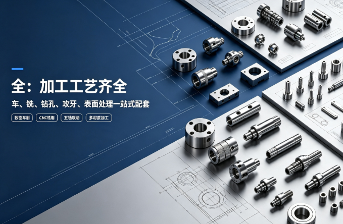 全：加工工艺齐全