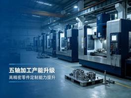 产能升级｜三乾金属优化五轴加工产能，提升高精密零件定制交付能力